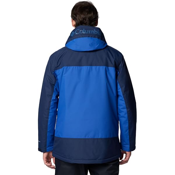 Columbia Men's Timberturner II Jacket, Black/Delta, Medium at