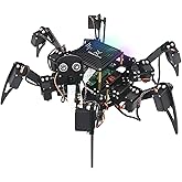 Freenove Big Hexapod Robot Kit for Raspberry Pi 5 4 B 3 B+ Zero 2 W, Walking, Self Balancing, Face Recognition, Ultrasonic Ra