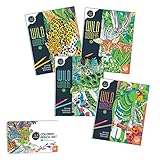 Wild Wonders Color By Number Book Set