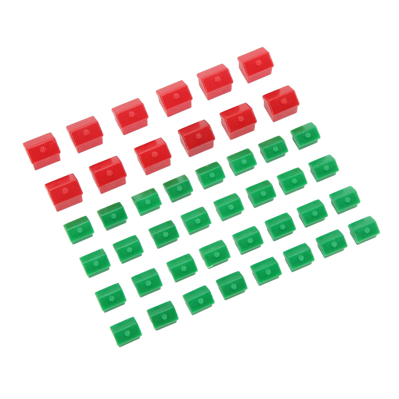 Game Pieces for Board Games,Wear Resistance Impact Resistance Board Game Pieces,Sufficient Quantity Replacement Parts Hotel Game Pieces,for Millionaires