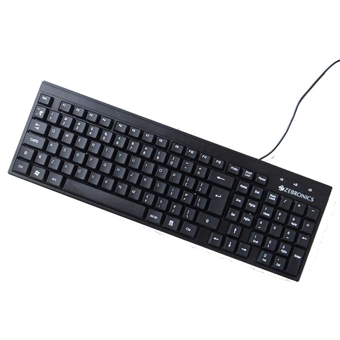 Zebronics Zeb k35 USB keyboard with slim design 106 Amazon.in Electronics