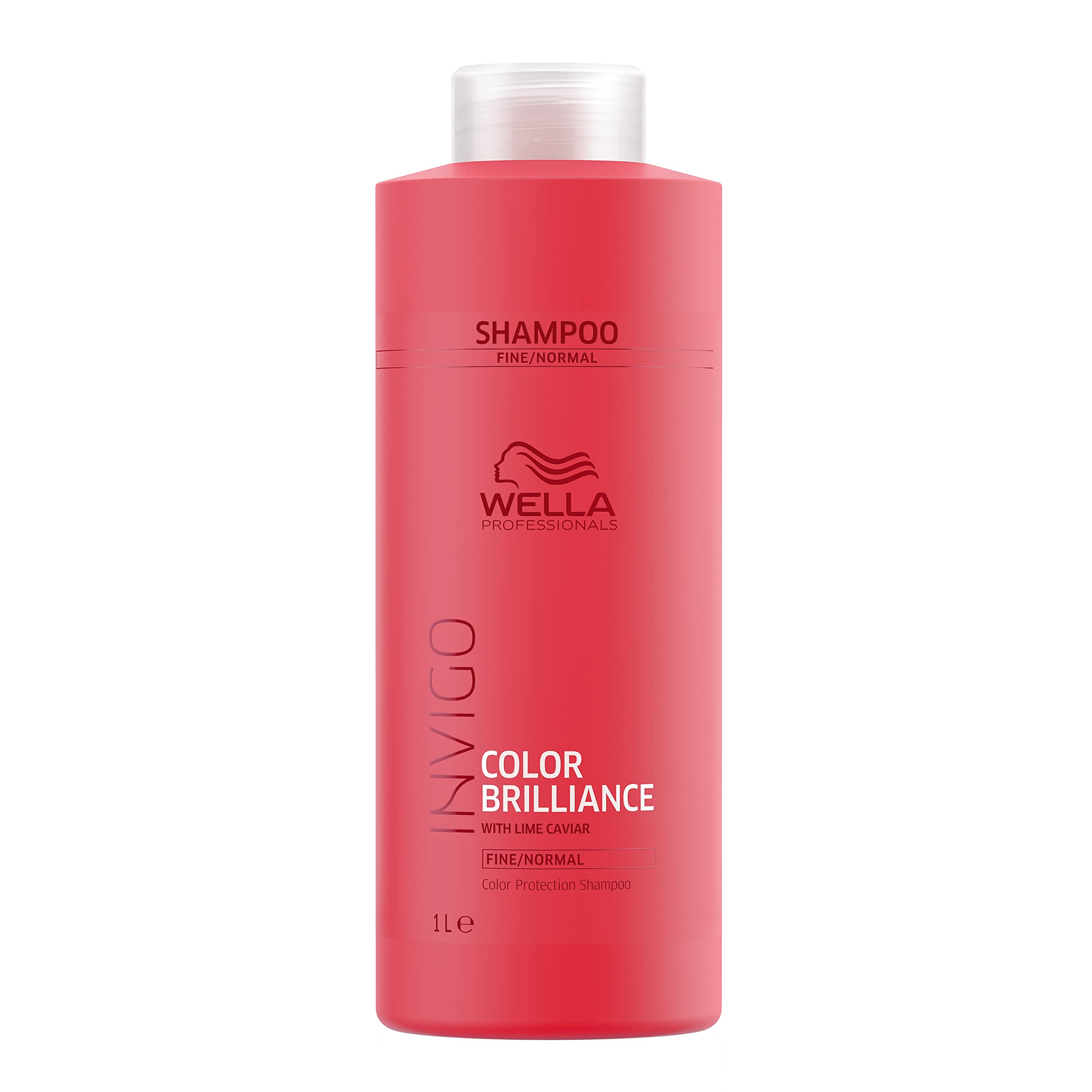 Wella Professionals Invigo Color Brilliance Professional Hair Care, Colour Protection for Fine/Normal Hair, Vibrant Hair Colour, Shampoo 1L