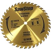 SawStop Titanium Series Premium Woodworking Blade - 40 Tooth BTS-R-40ATB