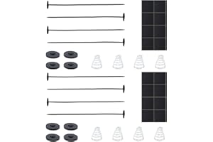 DriSentri 2-Pack 12V Electric Radiator Fan Mounting Kit for Electric Cooling Fan and Transmission Cooler