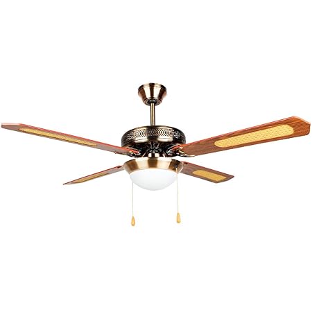 Ceiling Fan 52 With Lamp Type Plafon Amazon Co Uk Kitchen Home
