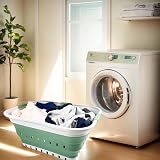 SAMMART 42L Collapsible Laundry Basket Foldable Pop Up Storage Container view 2