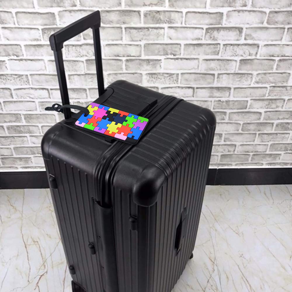 Miayon 18pcs Luggage Tags Suitcase Labels ID Tags Business ID Card Holder