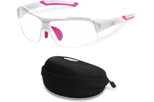 BLUE CUT Sports Safety Goggles Interchangeable Sun Lens Anti Fog UV Protection Indoor Outdoor Pickleball Cycling Basketball