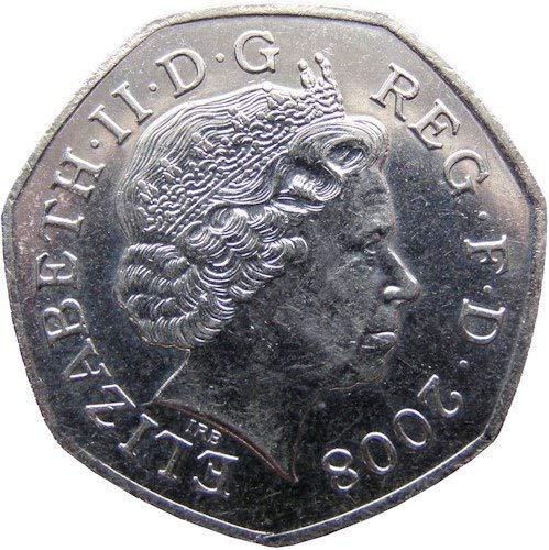 QUICK PICK MAGIC DOUBLE SIDED COIN 50p / DOUBLE HEADED COIN 50 Pence/HEADS ON BOTH SIDES