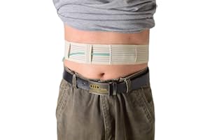 MUYU Stretchy Peritoneal Dialysis Belt & PEG Feeding Tube Holder Belt – Adjustable Stretch Abdominal Support for G-Tube, Feeding Tube Supplies (Small)