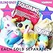 Original Squishies by Squshums , Slow Rising Fruit Scented Jumbo Squishys : 1 Squishy Toy Per Blind Bag : Get a Unicorn, Airplane, Heart Cat, Strawberry Cake OR Elephant Toys : FREE Carrying Case!