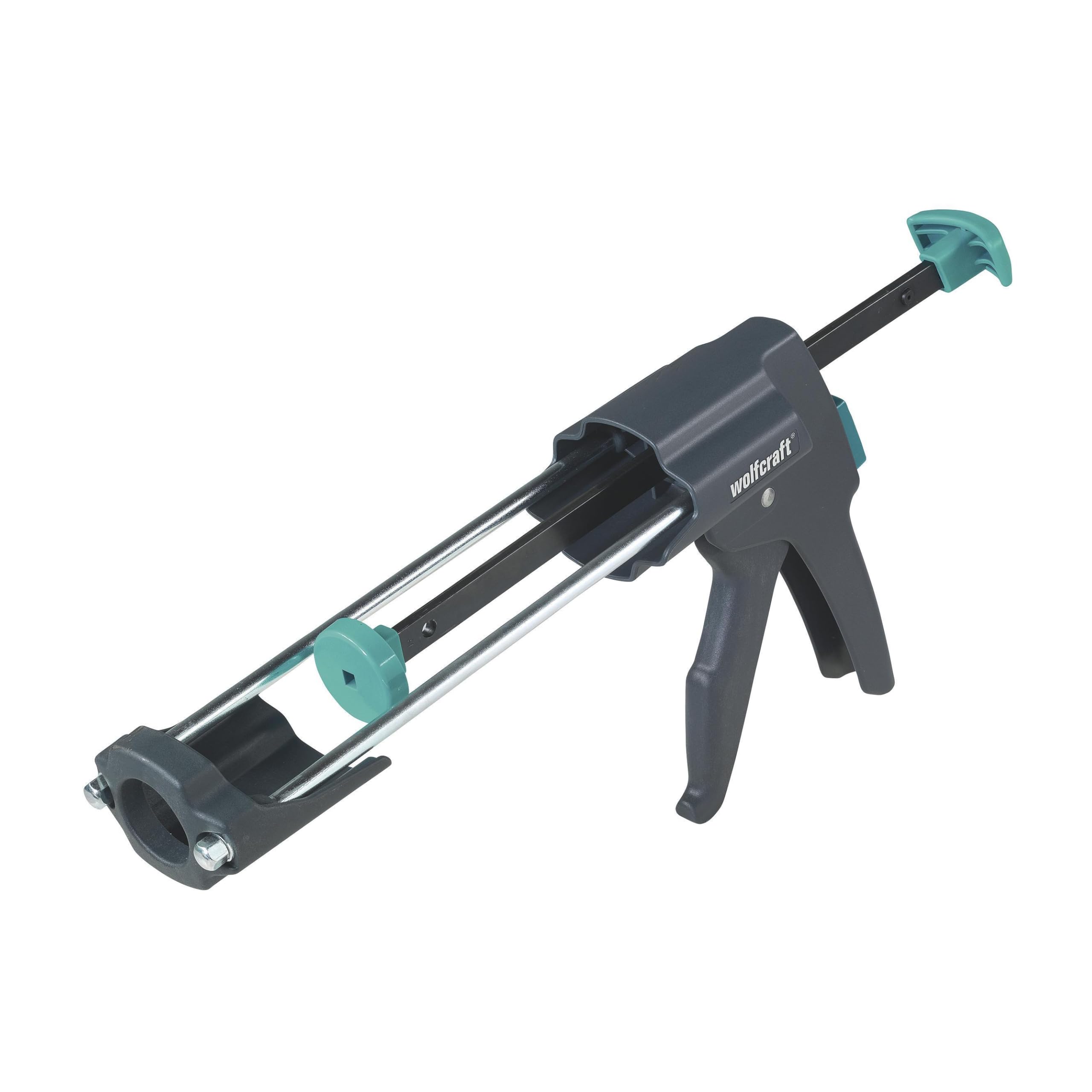 wolfcraft MG 600 PRO Caulking Gun I 4356000 I The Professional Gun for Maximum Power Transmission