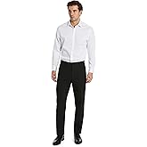 Michael Kors Men’s Newbury Classic Fit Dress Pants | Stretch Fabric Chino Pant | Kahki Pant for Business & Casual Wear