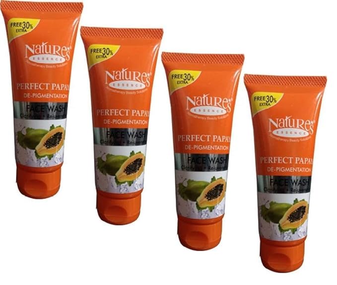 nature's pigmentation removal perfect papaya face wash
