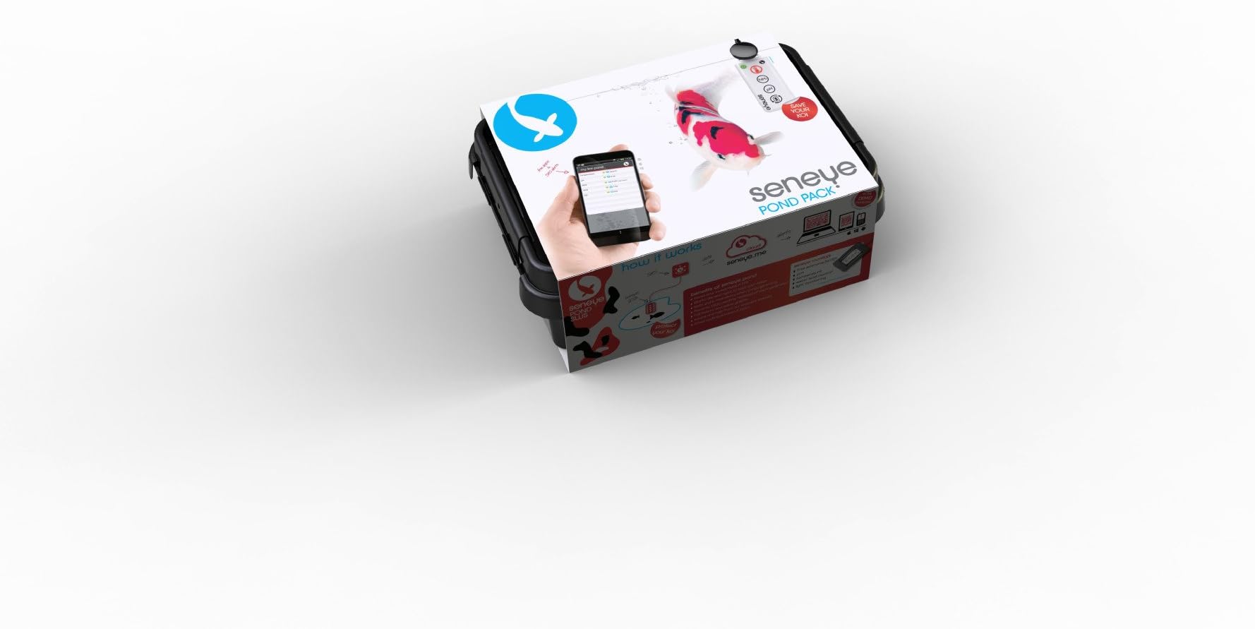 Seneye Pond Pack V2 - Pond Monitor, SWS WiFi Server, Dri Box