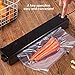 Vacuum Sealer Machine, ROSKY Automatic Food Sealers Vacuum Packing Machine Mini Portable Home Vacuum Sealing System with Led Indicator Lights and 10 pcs Sealer Bags for Food Preservation/Starter Kit