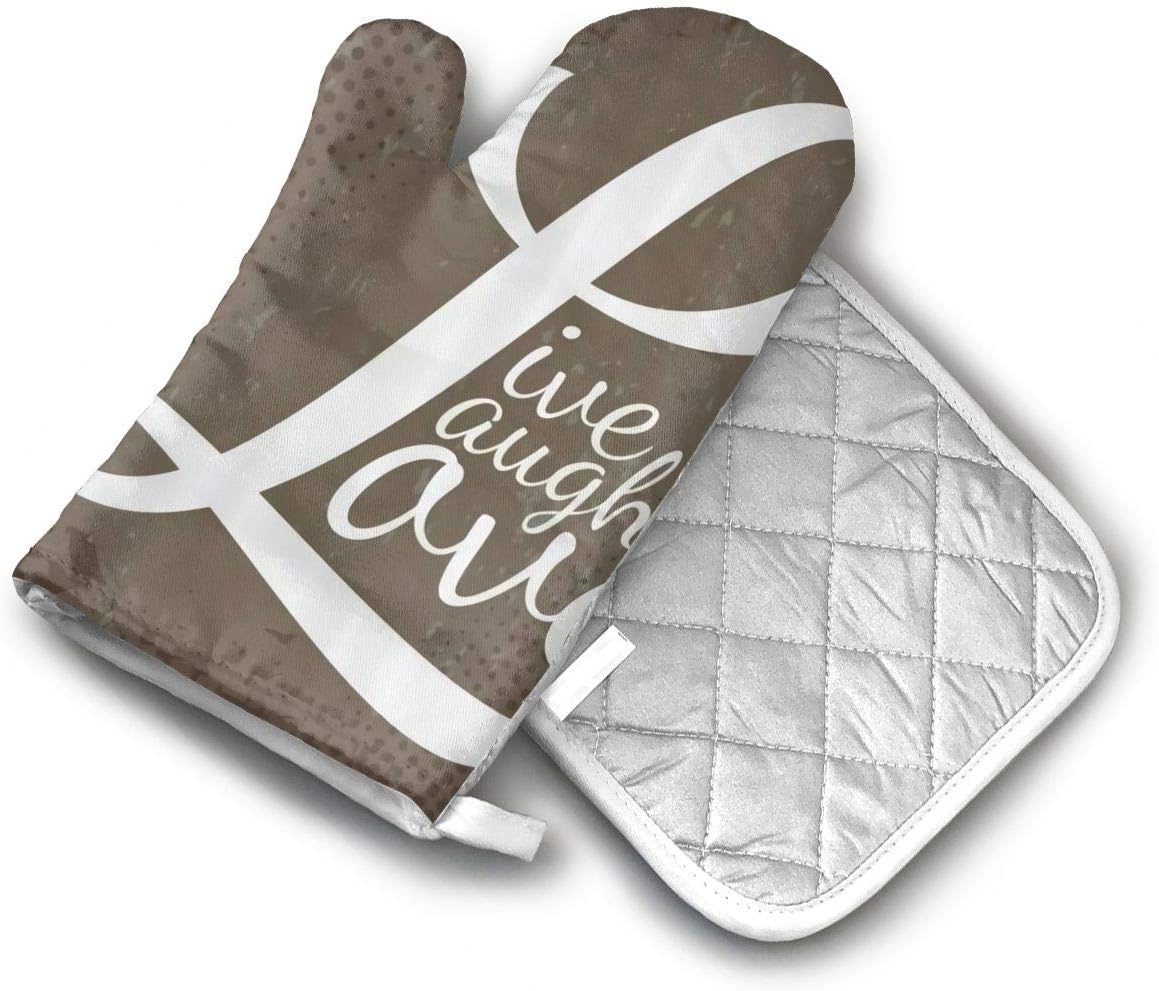 Best Live Laugh Love Oven Mitts