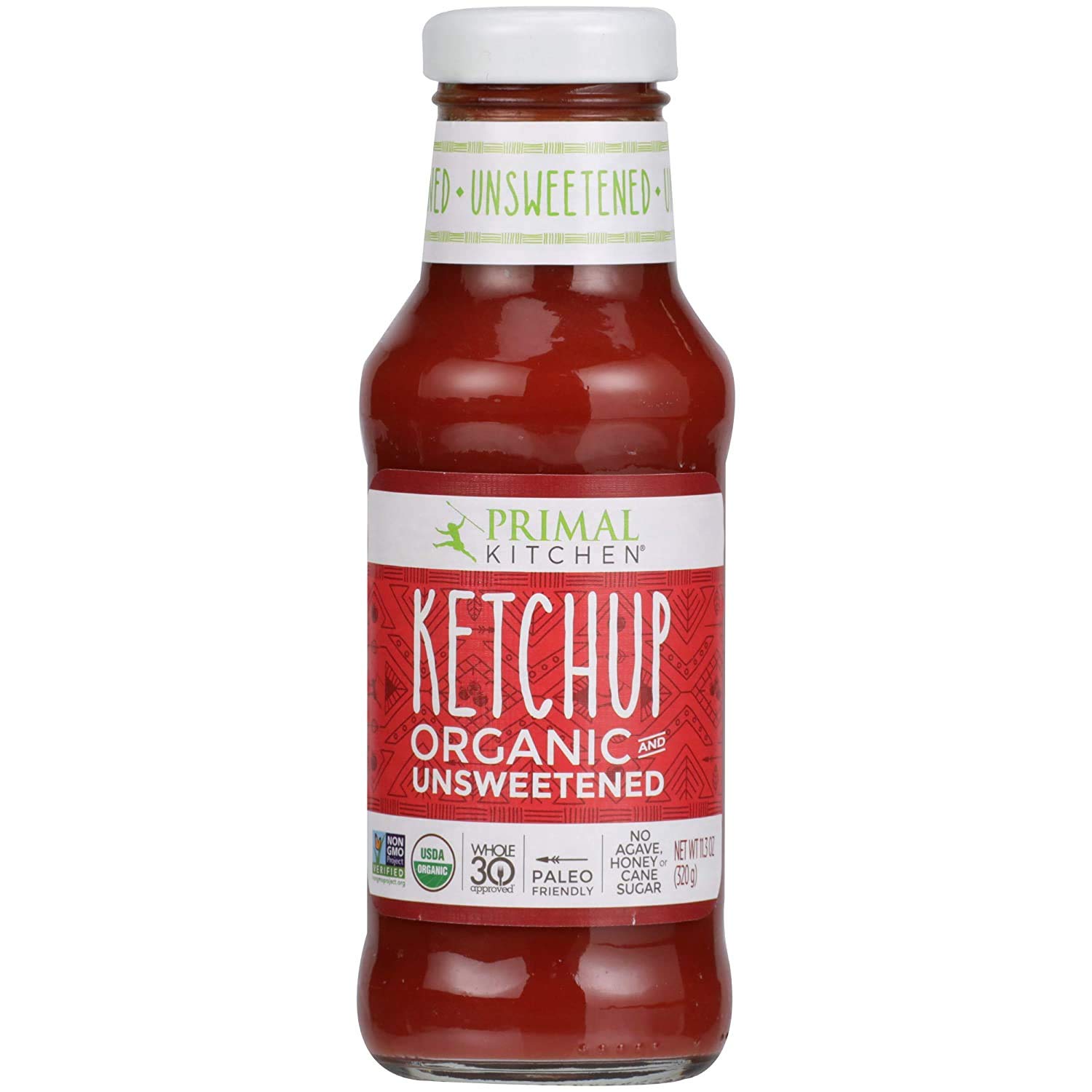 Amazon Com Primal Kitchen Organic Unsweetened Ketchup Whole 30 Approved Paleo Keto Friendly 11 3 Ounce Bottle Two Pack Grocery Gourmet Food