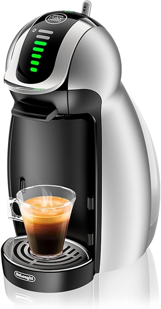 De'Longhi EDG456.S Genio Macchina per Caffè Espresso a Sistema Nescafè