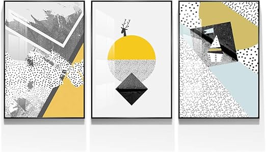 Liyoupin Pintura De Pared Modernas Obra De Arte Multi Flores