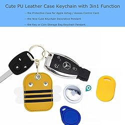 Tomcrazy 3in1 Cute Protective Case for Apple Airtag