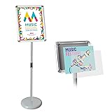 Adjustable Pedestal Sign Holder Stand, Poster Stand