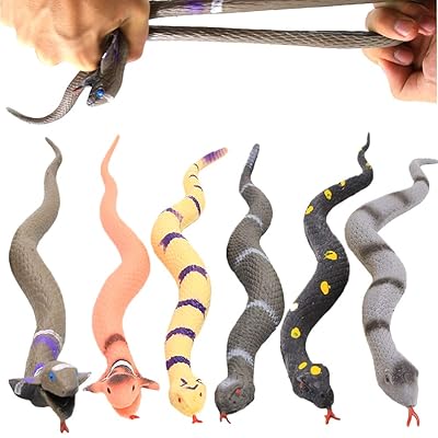 Buy Rubber Snake,14 inch Snake Toy Set 