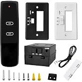 Upgrade Gas Fireplace Remote Switch System Kit for Standard Millivolt Valve Appliances, Compatible with Skytech, Majestic, Ambient, Empire, Monessen, Vermont Fireplaces, 5 Year Warranty