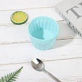 MOECSHSY Air Fryer Egg Moulds 6 Pack Nonstick Silicone Ramekins view 4