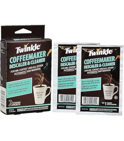 Amazon.com: Twinkle Coffeemaker Cleaner & Descaler - Compatible