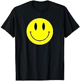 Happy Face Yellow Smile Face Vintage T-Shirt