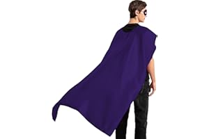 Dreamture Superhero Capes and Masks for Adult, Halloween Vampire Capes Superhero Party Capes Superhero Costumes
