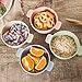 choary Lightweight & Unbreakable Wheat Straw Bowls for baby child, Set of 4 Dishwasher Microwave Safe bowls, Non Toxic, Eco Friendly & Reusable Snack small bowls.