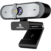 NexiGo N660P (Gen 2) 1080P 60FPS Webcam with Software Control, Dual Microphone &amp; Cover, Autofocus, HD USB Computer Web Camera, for OBS/Gaming/Zoom/Skype/FaceTime/Teams/Twitch