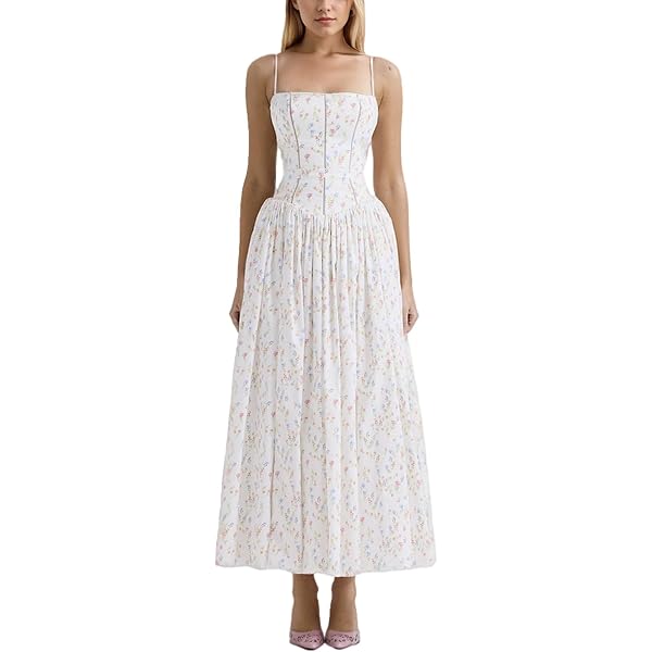 Amazon.com: White Halter Mini Dress, Fit and Flare Style, Pleated Skirt  (US, Alpha, Small, Regular, Regular, White) : Clothing, Shoes & Jewelry