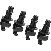 Motoforti 4pcs Sliding Door Sunshade Hook Clip for Odyssey 83-715-SHJ-A21ZA | 83715-SHJ-A21ZA, Long-lasting
