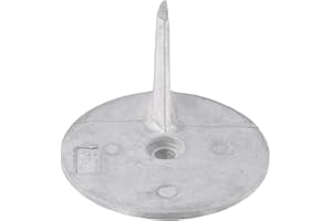 High Durability Aluminum Trim Tab Anode For Outboard Engines Up To 50HP Marine Grade (Aluminum alloy)