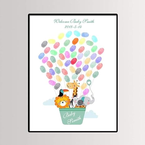 Other Gifts Woodland Baby Shower Guest Signing Canvas Baby Allplit Ru