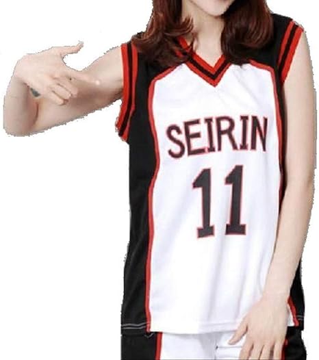 Amazon 黒子のバスケ 誠凛高校 黒子テツヤ 風 ユニフォーム コスプレ 背番号11番 Sサイズ コスプレ 仮装 通販