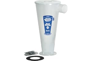 Oneida Air Systems DIY Cyclone Separator, 2.5 Inch, Accessory Only, Compatible with Shop Vacuums