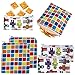Set of 6 Reusable Kids Sandwich & Snack Bags By One Step Ahead Cloth Zipper Seal