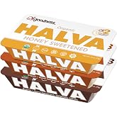 OhGoodness! Organic Honey Halva - 3 Pack - 75g Each (Assorted Flavors) | Paleo Friendly And SCD Approved - No Additives, Refined-Sugar, or Artificial Sweeteners