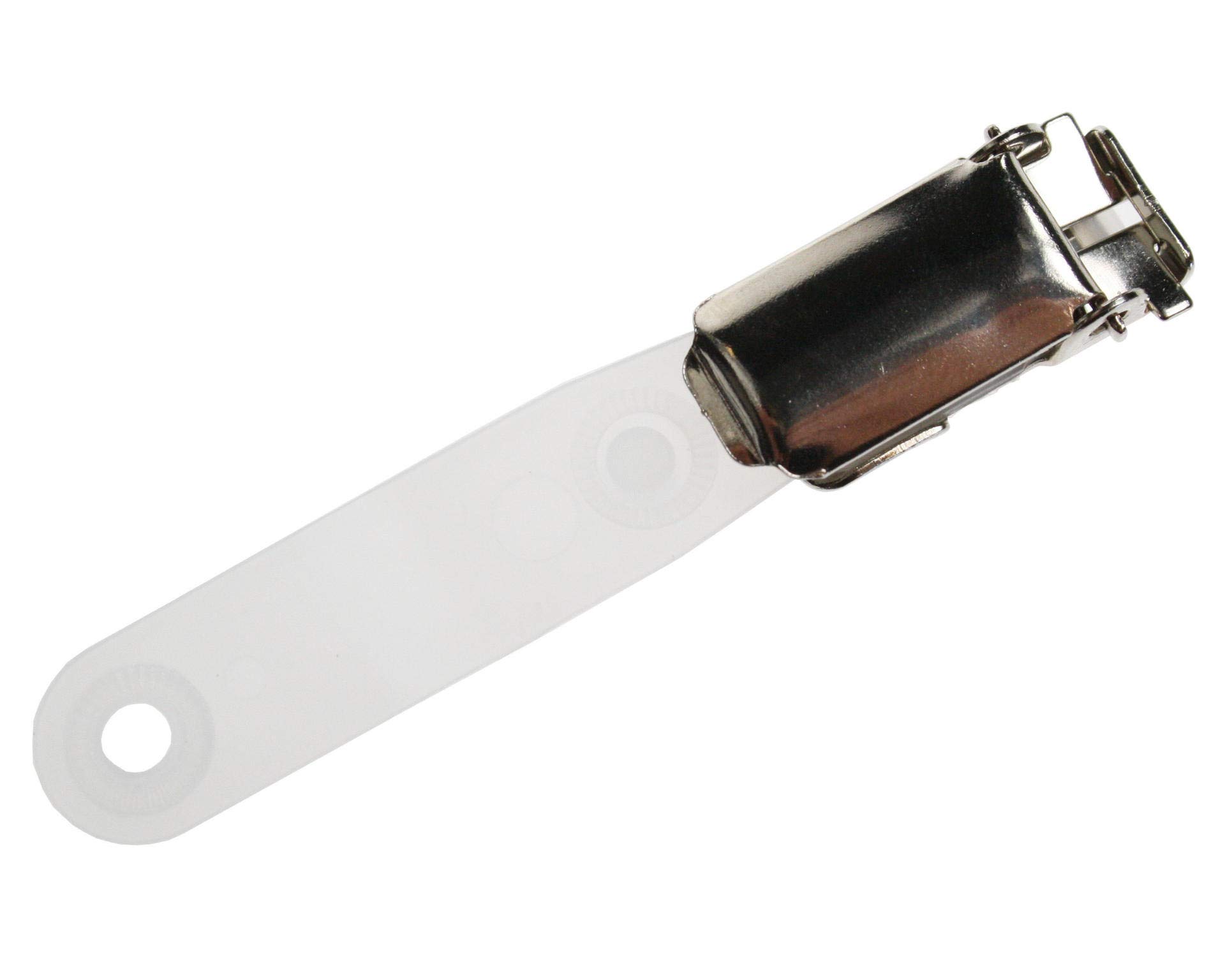 Customcard ltd® Crocodile Style Badge Clips for ID Card Holders, Badges & Pockets Pack of 25