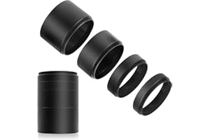 Astromania Astronomical 2"/M48-extension Tube Kit for Cameras and eyepieces - Length 8mm 10mm 20mm 30mm - M48x0.75 on Both Sides
