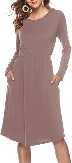 Amazon She S Style Apparel レディース Us サイズ M Us 4 6 カラー ピンク ワンピース チュニック 通販