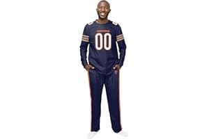 FOCO Men's NFL Team Logo Gameday Ready Jersey Pajama Set