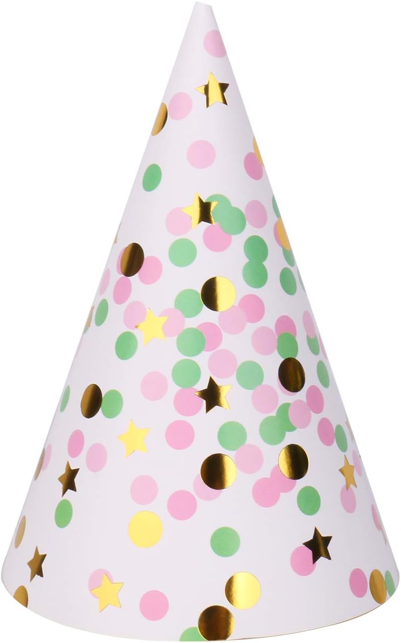 Boieo Kid's Birthday Party Hats, 12 pcs: Toys & Games