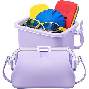 JellyBean Beach Bag - Waterproof Purse That Opens into a Box | Drop It in the Water. Pick It Up. Walk Away. The Only Bag That