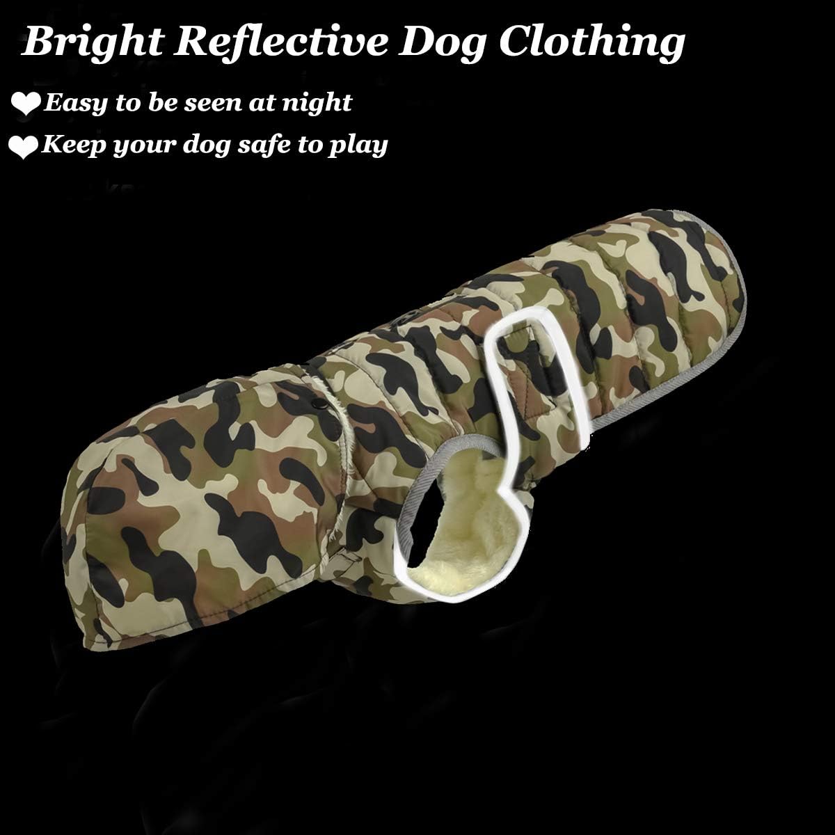 Etechydra Dog Jacket Coat with Detachable Hat - Image 5
