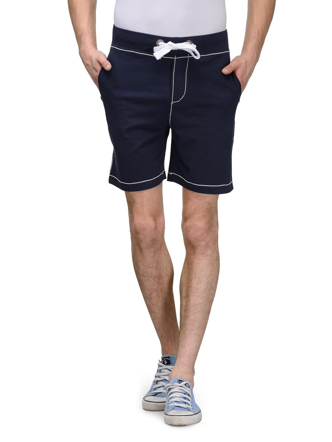 tsx-men's sports cotton drawstring shorts for gym, running, cycling, basketball, cricket, yoga, shorts for men casual wear